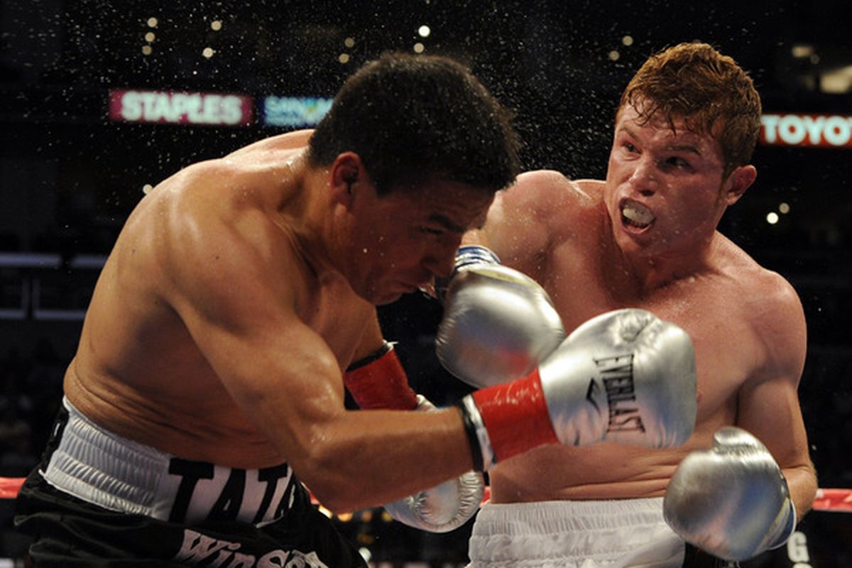 Saul "Canelo" Alvarez is making a quick rise in the junior middleweight division. (Photo by Harry How/Getty Images)
