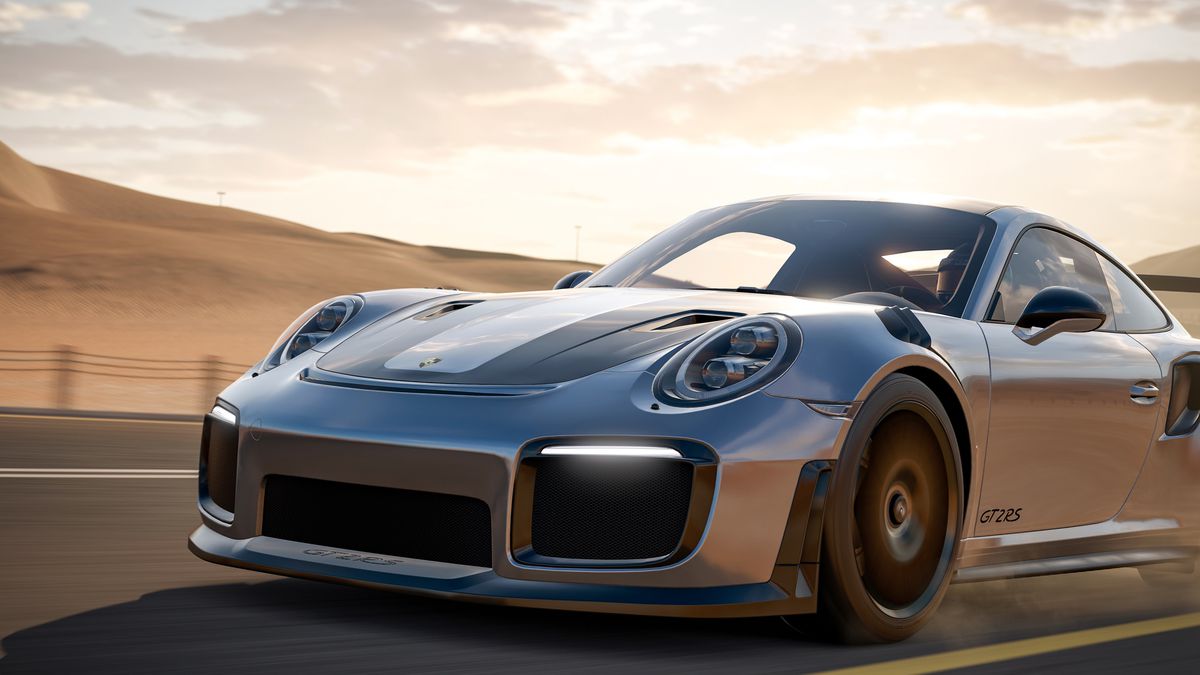 Forza Motorsport 7 - Porsche on desert course