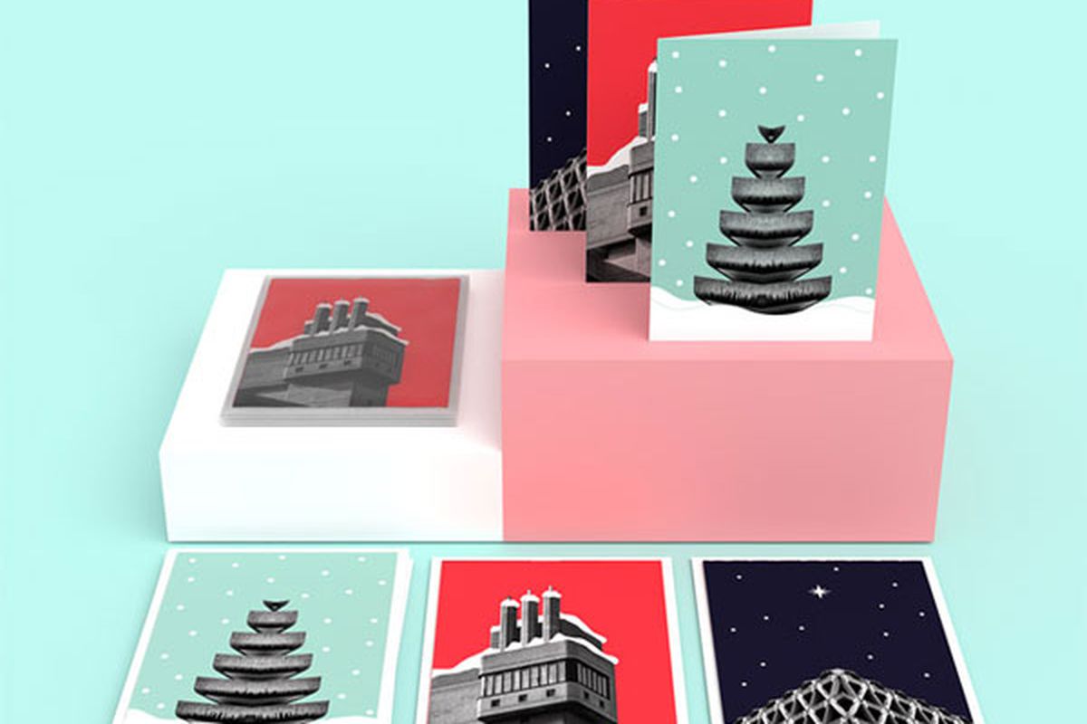 Set of holiday cards