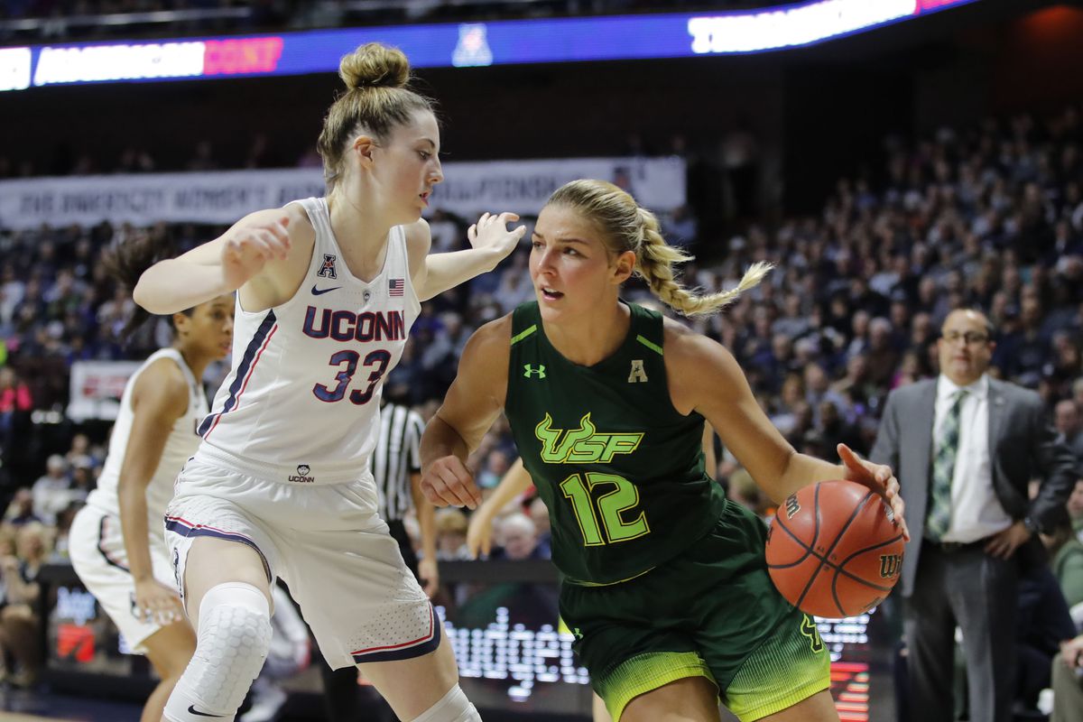 NCAA Womens Basketball: AAC Conference Tournament-USF vs Connecticut
