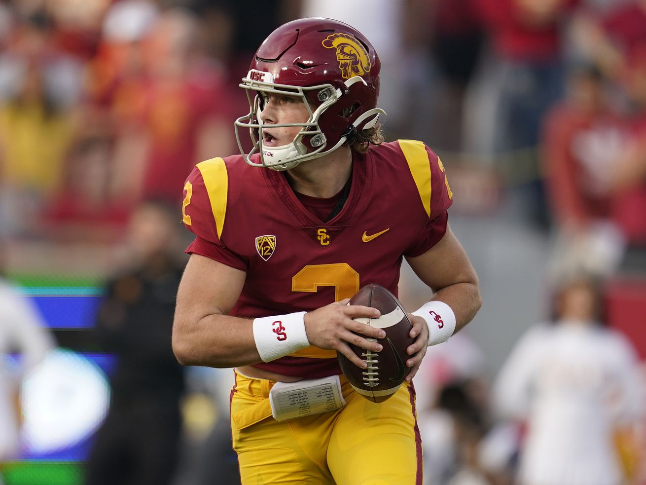 Jaxson Dart, the USC quarterback and former Utah high school standout who entered the NCAA transfer portal, is reportedly looking into Oklahoma, Ole Miss and TCU as possible transfer options.