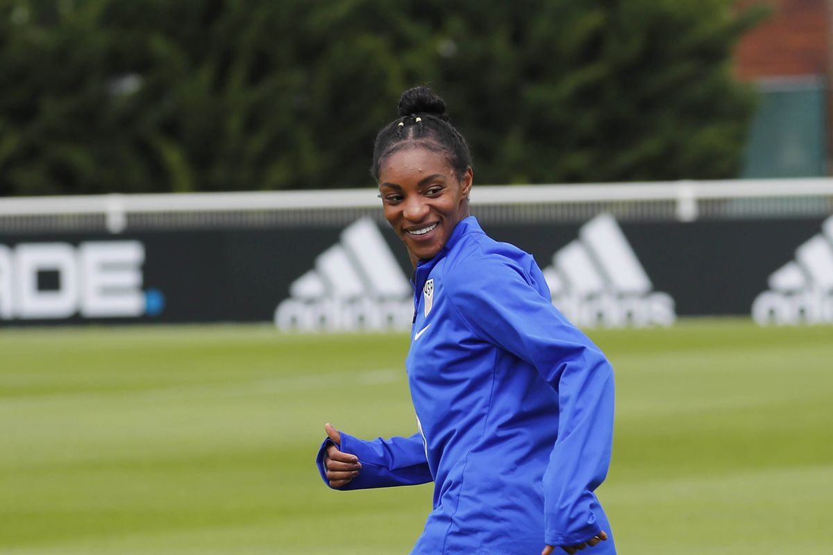 Soccer: Womens World Cup-USA Training Session
