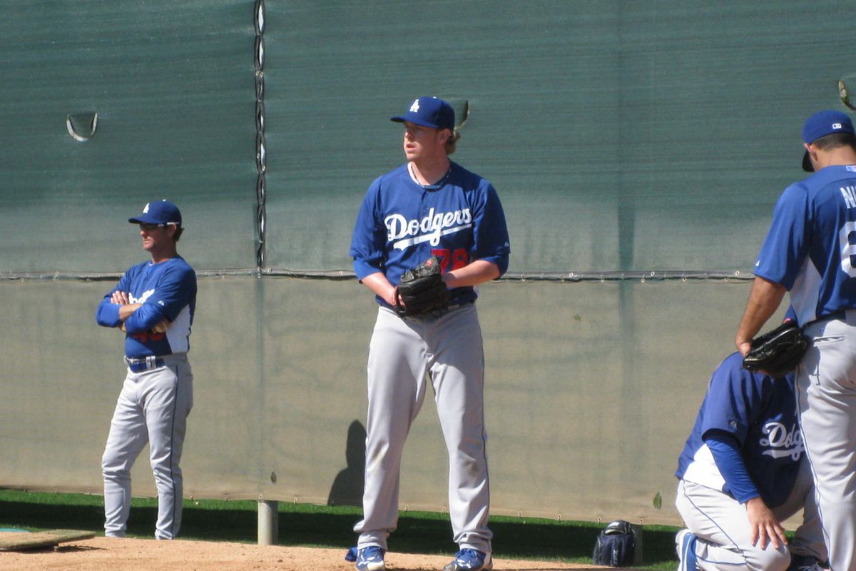 Michael Antonini, seen here in spring training during a bullpen session, got his first call to the major leagues on Tuesday.