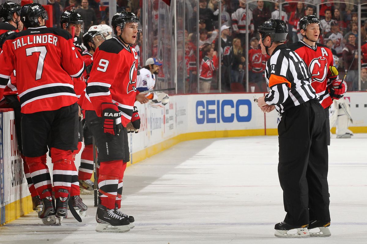 Apparently you need to make a deal with the Devil to get the NHL to change a rule.