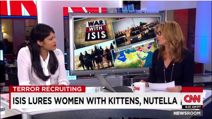 CNN ISIS lures with kittens nutella 