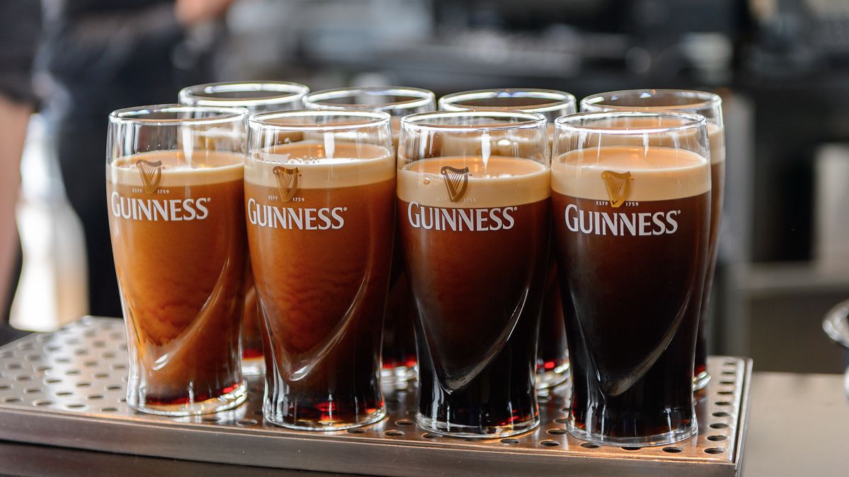 pints of Guinness