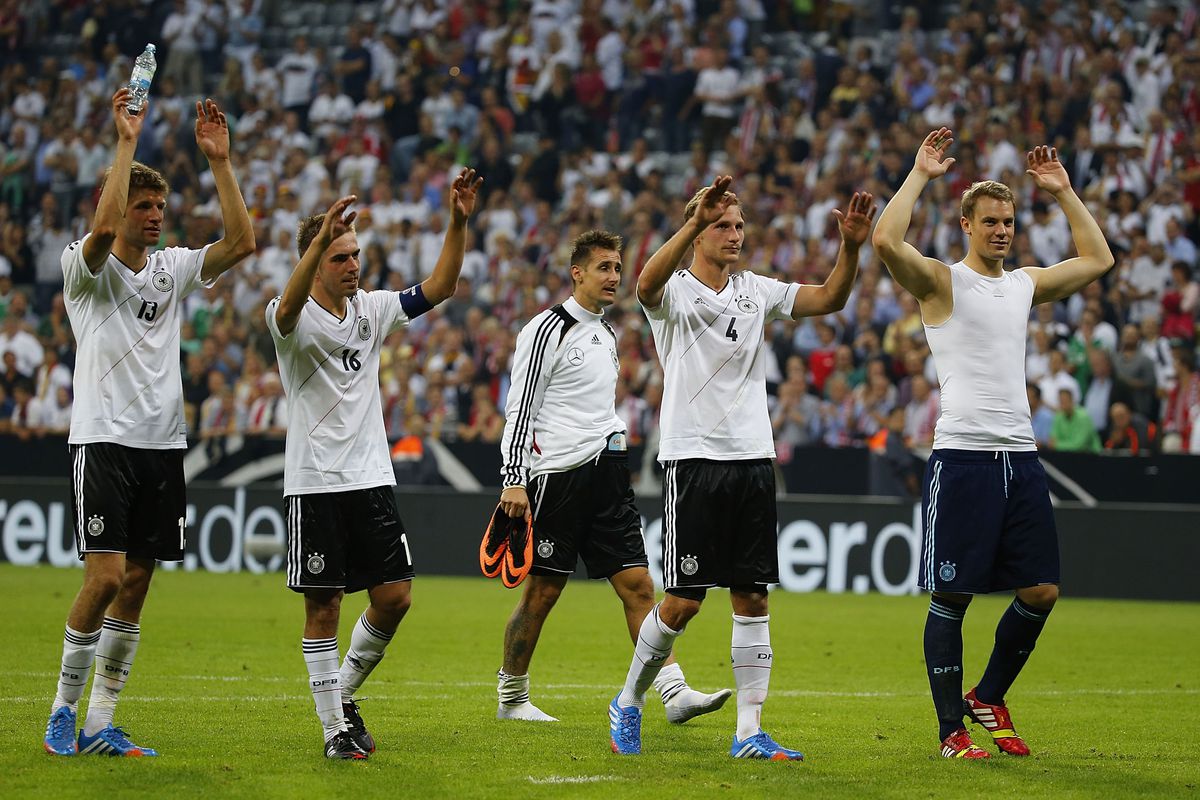 Will the Germans be celebrating all the way to the final? They definitely have one of the most talented squads.