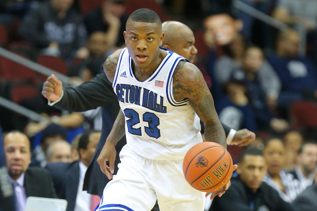Fuquan Edwin (21 pts, 5 rebs) was lethal in transition for Seton Hall.