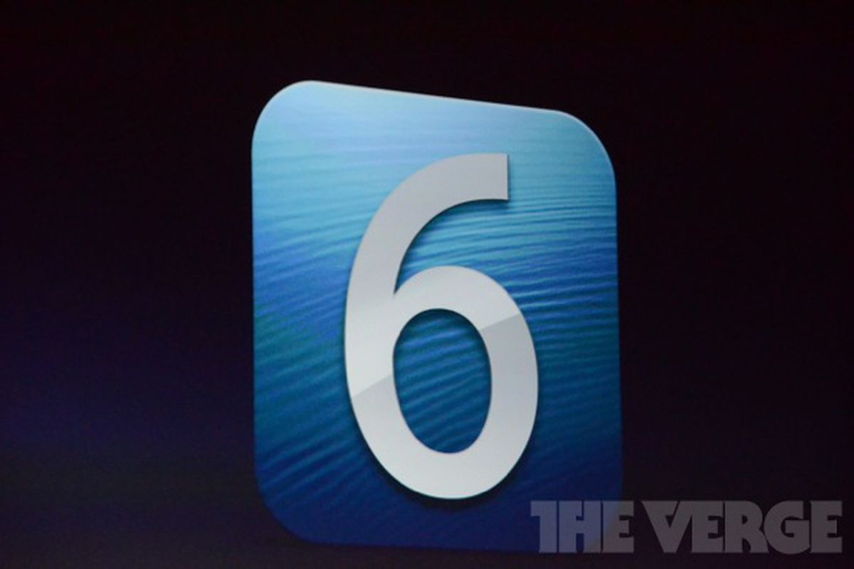 iOS 6 logo