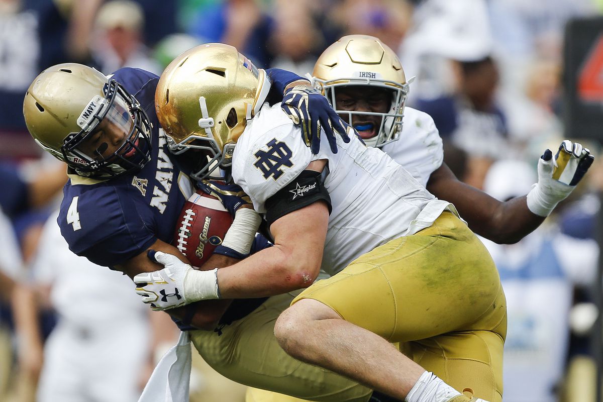 NCAA Football: Notre Dame vs Navy