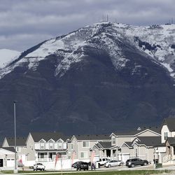 Homes in Stansbury Park are pictured on Wednesday, April 17, 2019. Stansbury Park is a more affordable area compared to the Wasatch Front, which has been booming due to hot housing market.