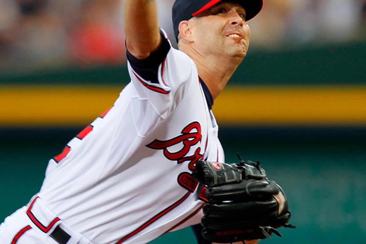 Tim Hudson took his first step on the comeback trail, tossing 3 innings for Rome.