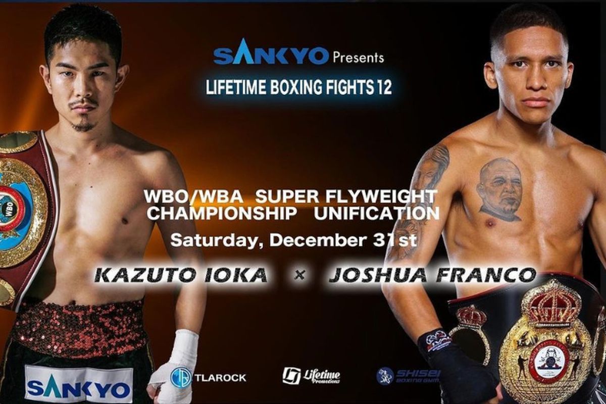 Kazuto Ioka and Joshua Franco will unify 115 lb titles on New Year’s Eve