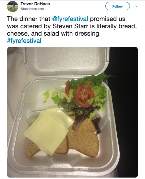The iconic symbol of the broken promises of Fyre Festival — the gourmet cheese sandwhich — will be on the menu at Replay’s Fyre Fest pop-up in Lincoln Park.