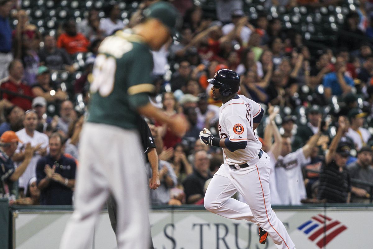 In a shocking development, a former Athletic hit a big homer against Oakland.