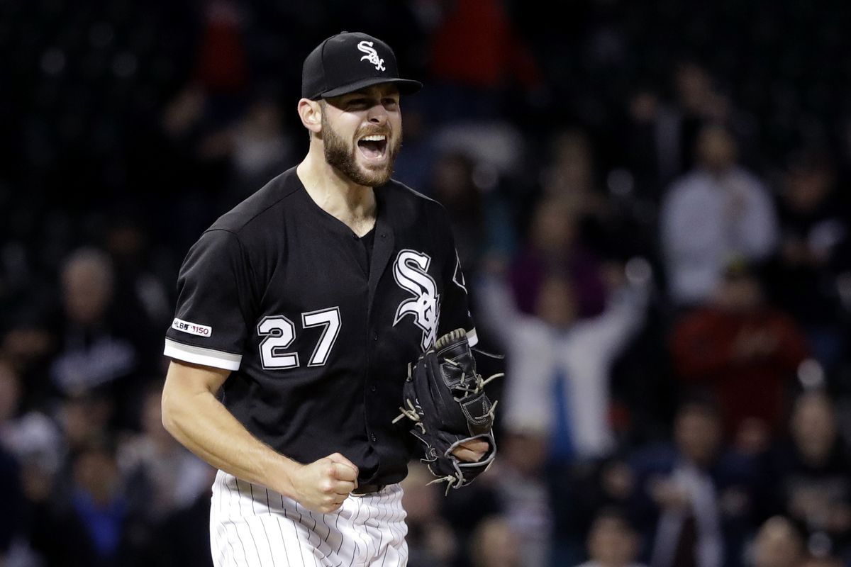 Lucas Giolito and the White Sox expect to have plenty to shout about in 2021. 