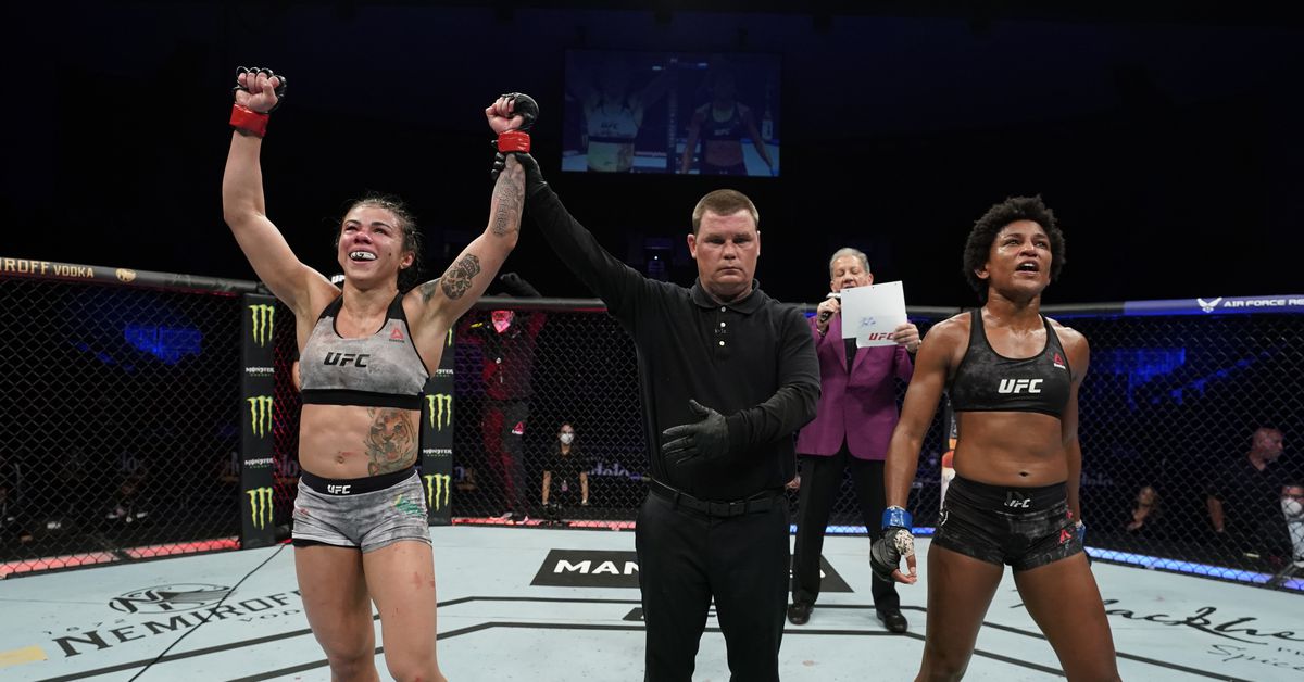 Pros react to Claudia Gadelha’s win over Angela Hill at UFC on ESPN 8.