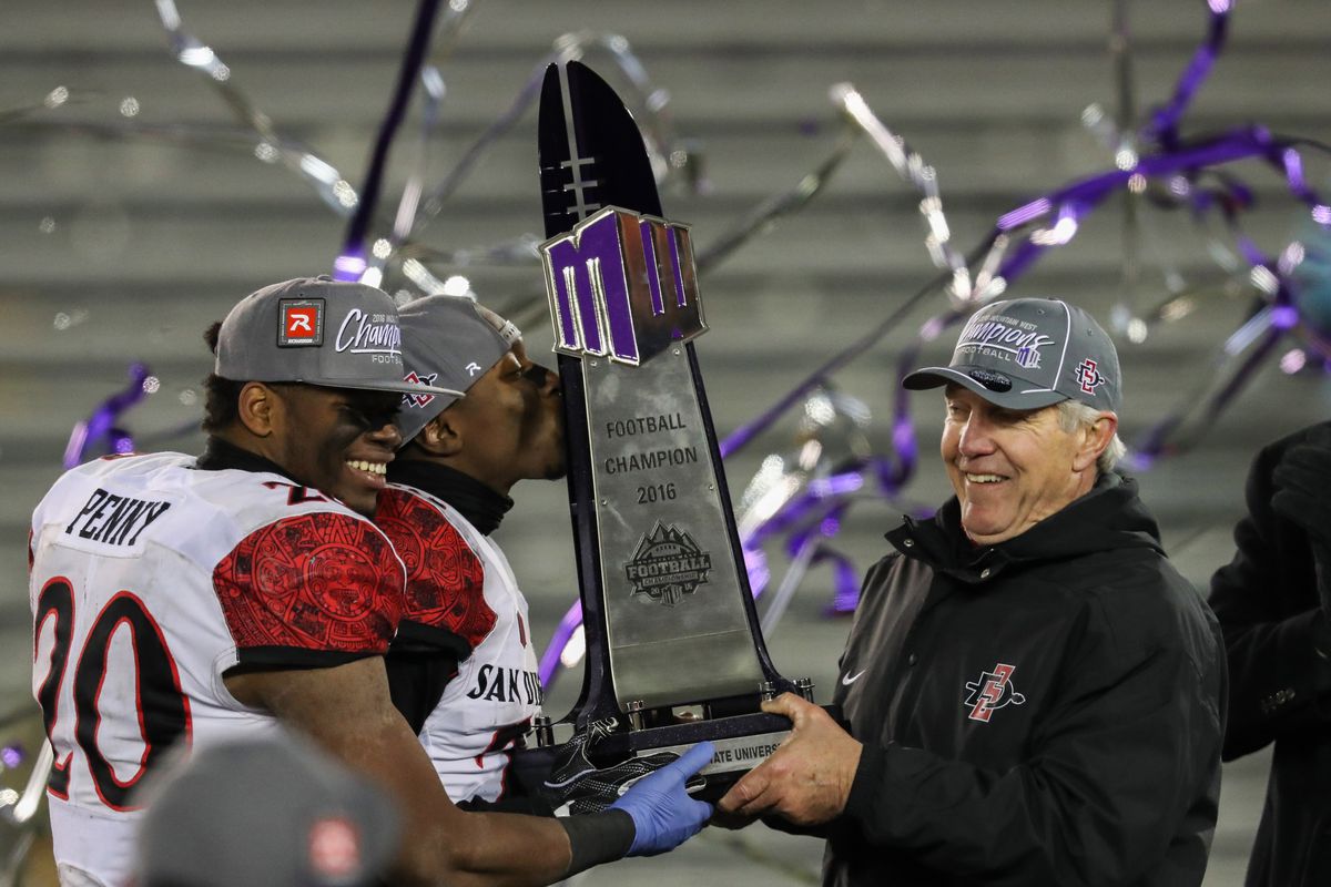 NCAA Football: Mountain West Championship-San Diego State at Wyoming