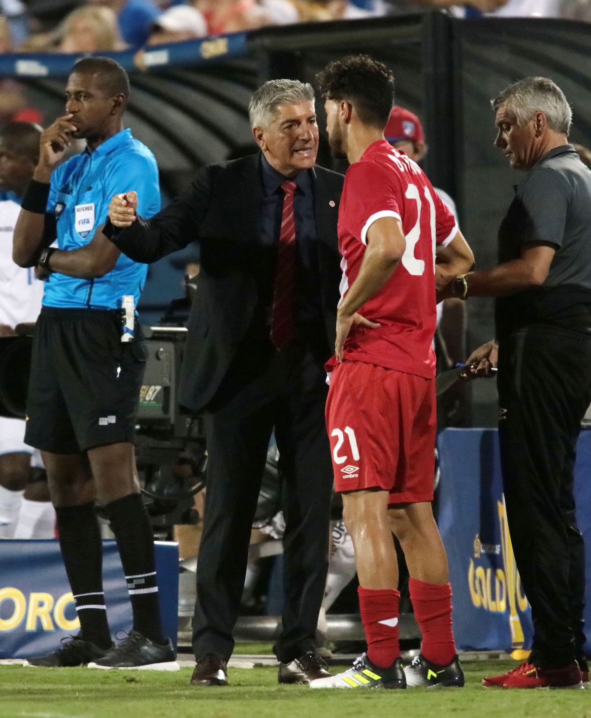 Soccer: 2017 CONCACAF Gold Cup-Canada at Honduras