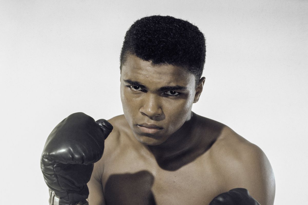 A young Muhammad Ali