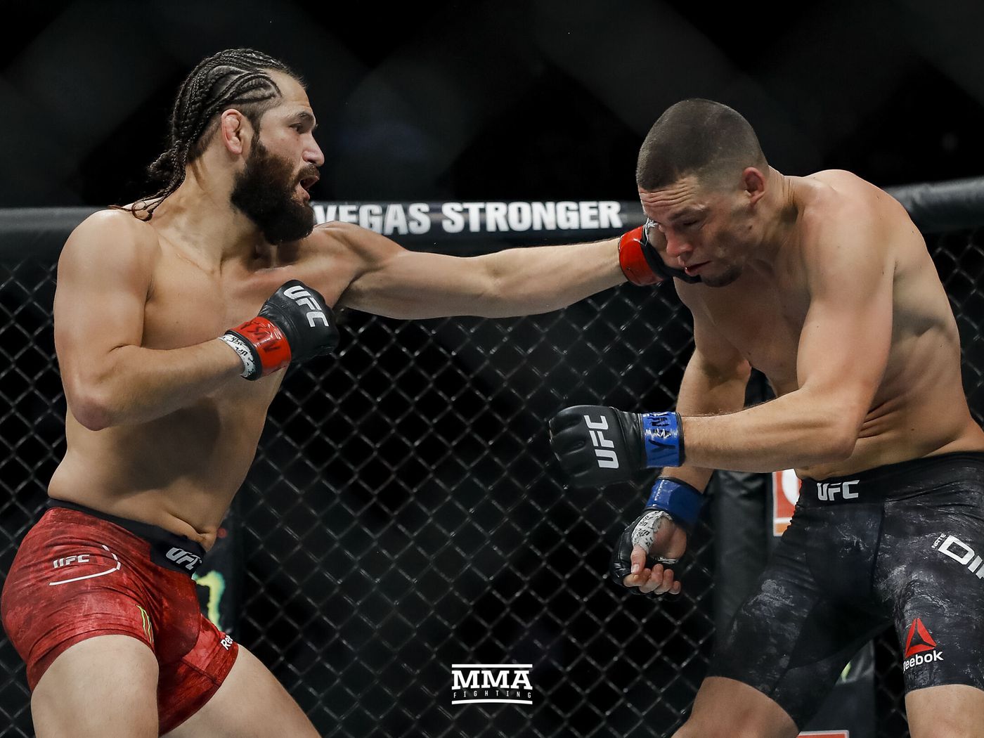 Jorge Masvidal vs. Diaz full highlights - MMA
