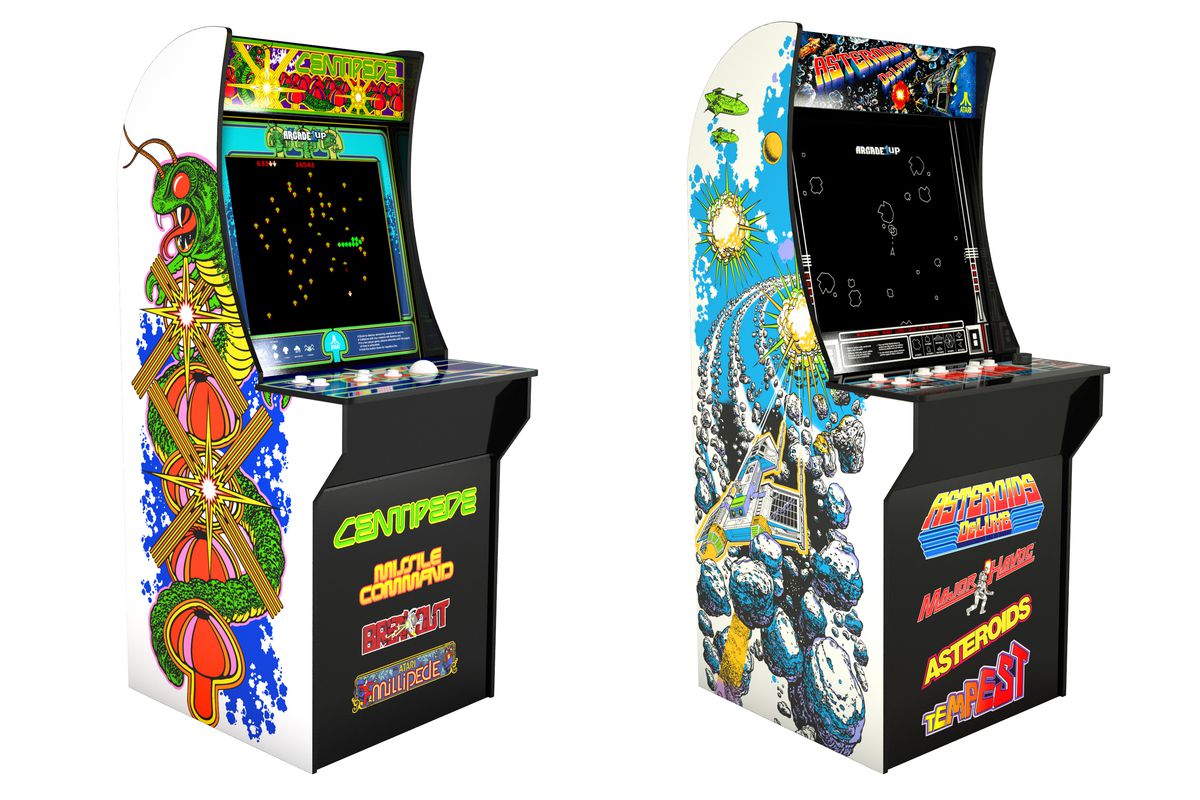 Arcade1Up cabinets for Centipede and Asteroids Deluxe