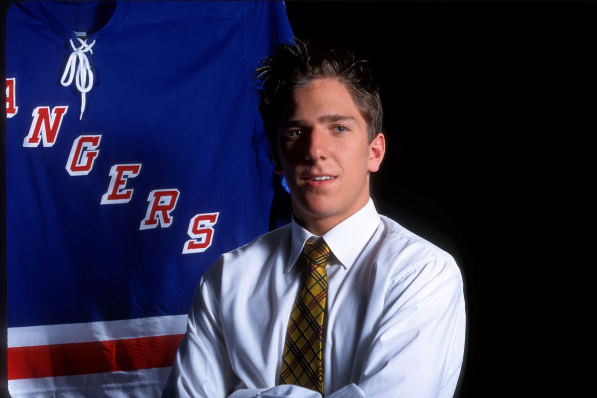 Henrik Lundqvist at the 2000 NHL Draft