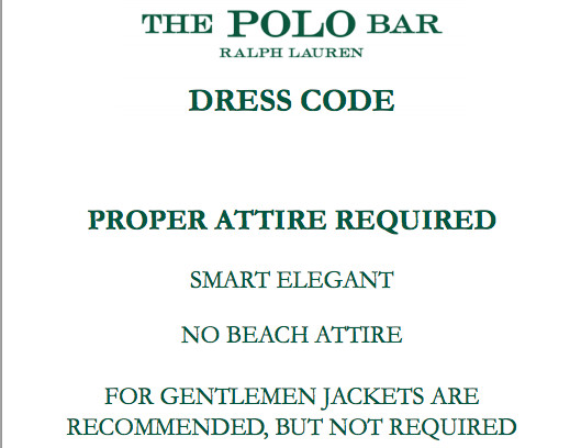 Ralph Lauren Polo Bar