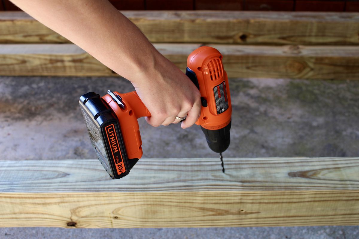 Using a Cordless Drill