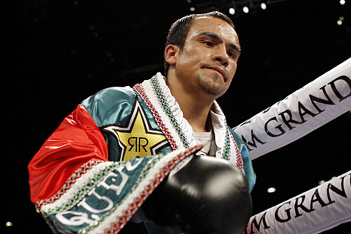 Juan Manuel Marquez wants to fight Ricky Hatton at 140 pounds. (Photo by Will Hart, via <a href="http://www.hbo.com/boxing/img/events/2009/0919-mayweather-marquez/victory/760-315_02.jpg">www.hbo.com</a>)