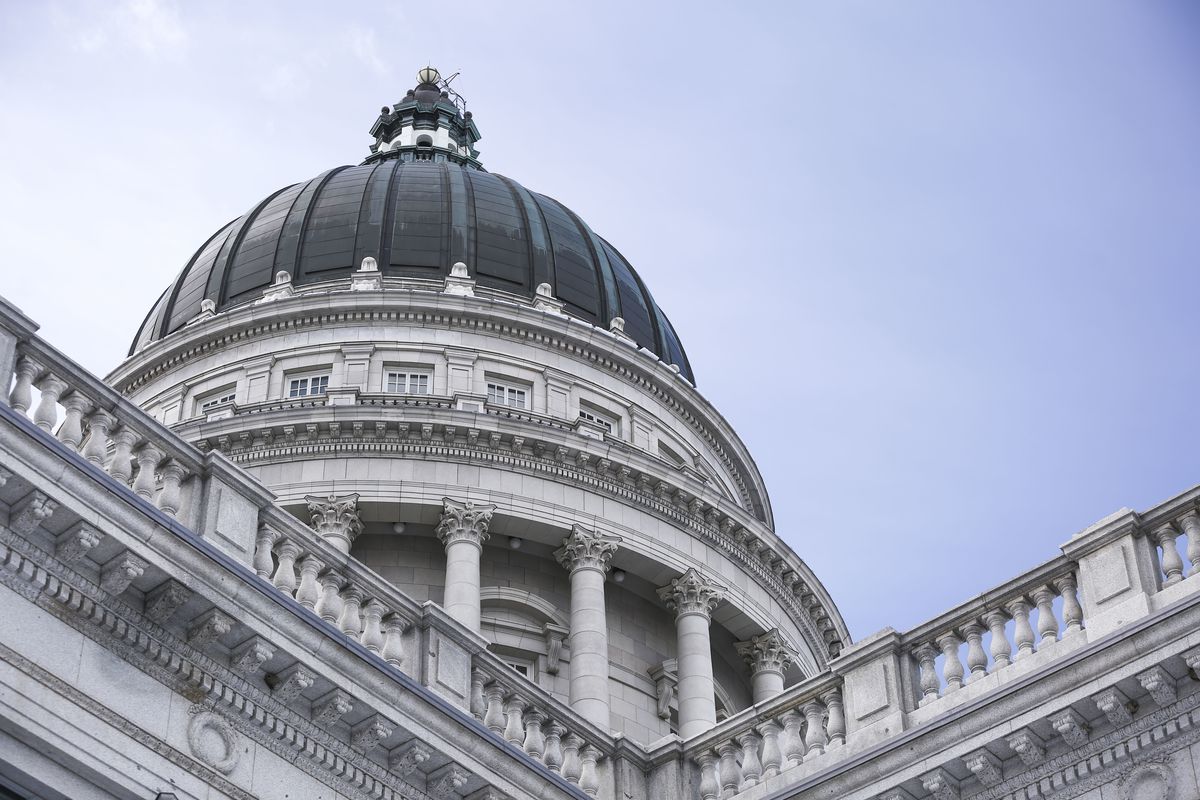 The Capitol in Salt Lake City is pictured on Friday, Jan. 25, 2019. Lawmakers on Wednesday advanced legislation that would formally create a committee to review opioid overdose deaths in hopes of bolstering the state's data and combatting the opioid crisi