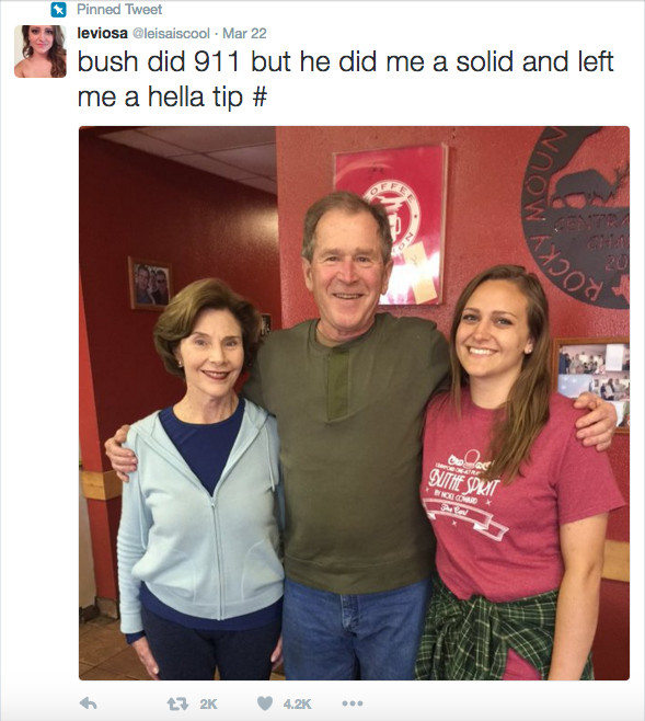 Bush Tweet