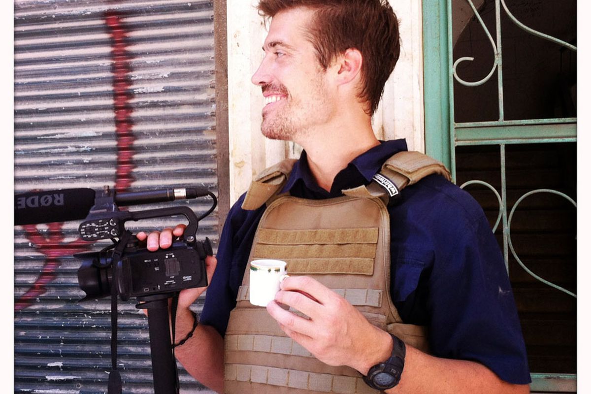 James Foley in Syria, 2012