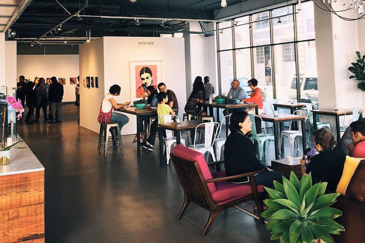 Cafe and Art Gallery Combo Opens in Oakland Eater SF