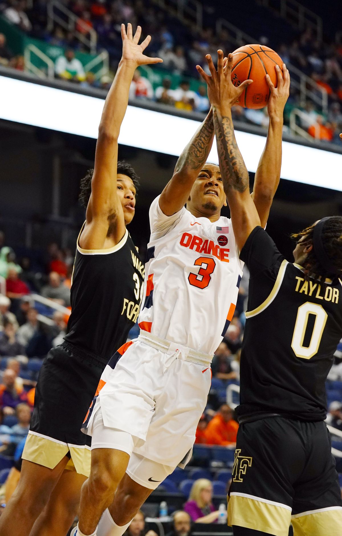 NCAA Basketball: ACC Conference Tournament Second Round - Syracuse vs Wake Forest