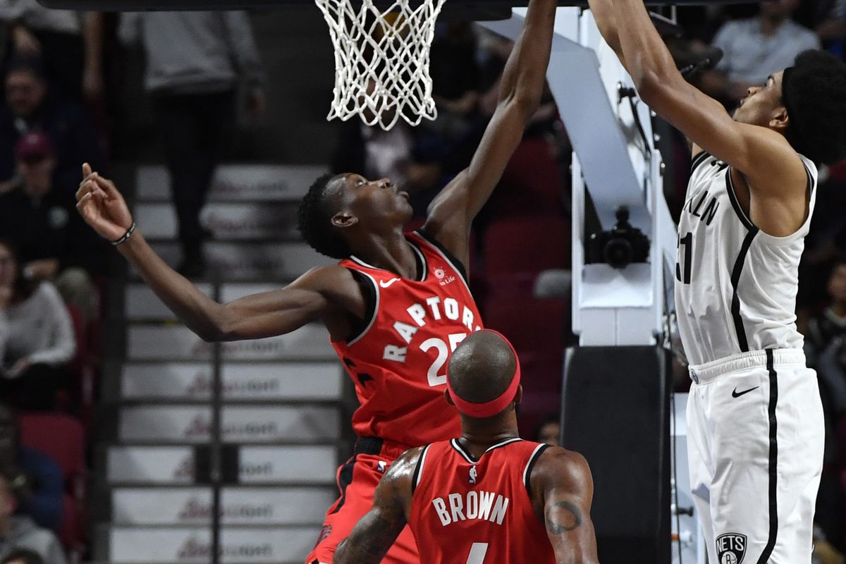 NBA: Preseason Toronto Raptors Chris Boucher Two-way deal