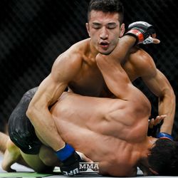 Ricardo Ramos battles Kyung Ho Kang at UFC 227.