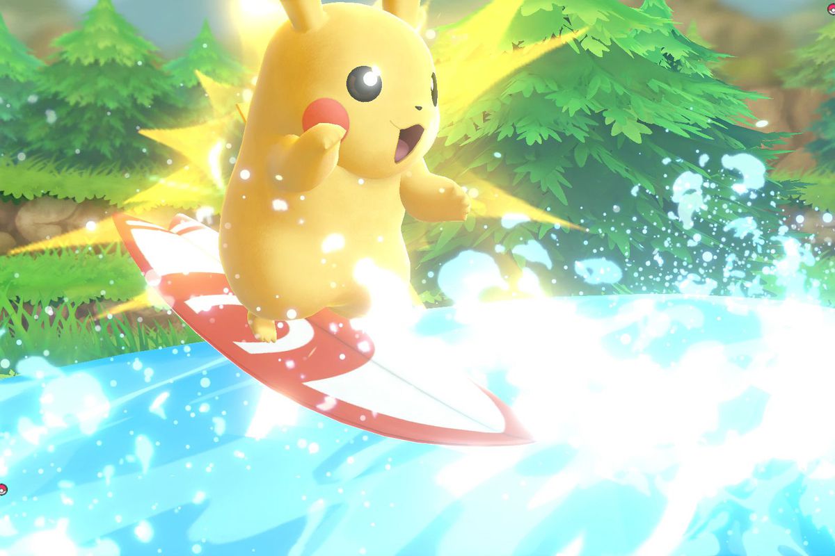 Surfing in Pokémon: Let’s Go, Pikachu! and Let’s Go, Eevee!