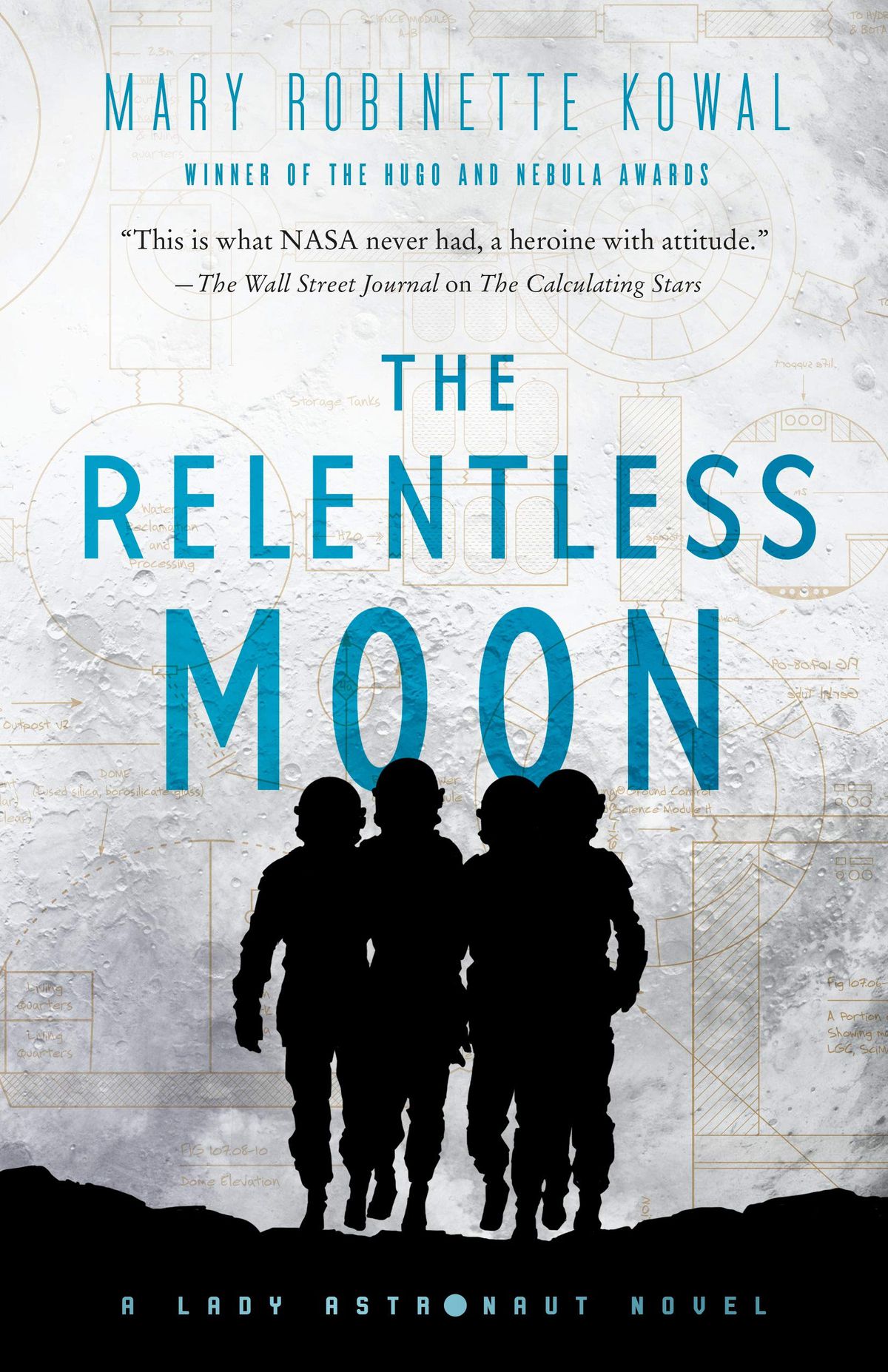 The Relentless Moon by Mary Robinette Kowal cover