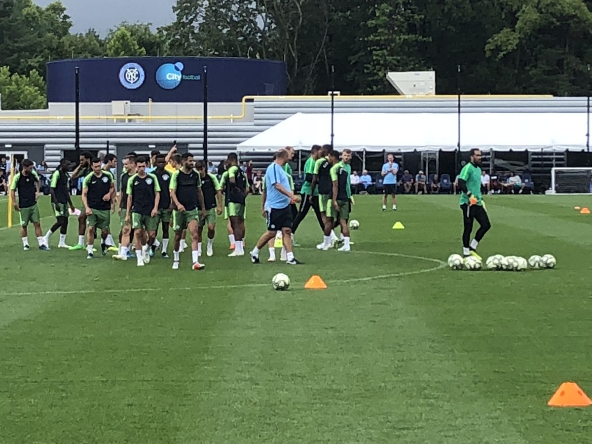 Observations from a Manchester City Training Session - Bitter and 