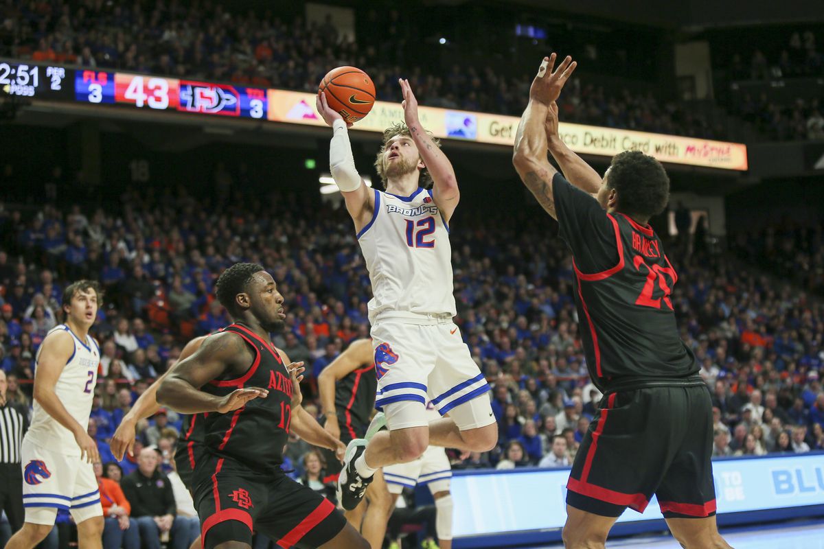 NCAA Basketball: San Diego State at Boise State