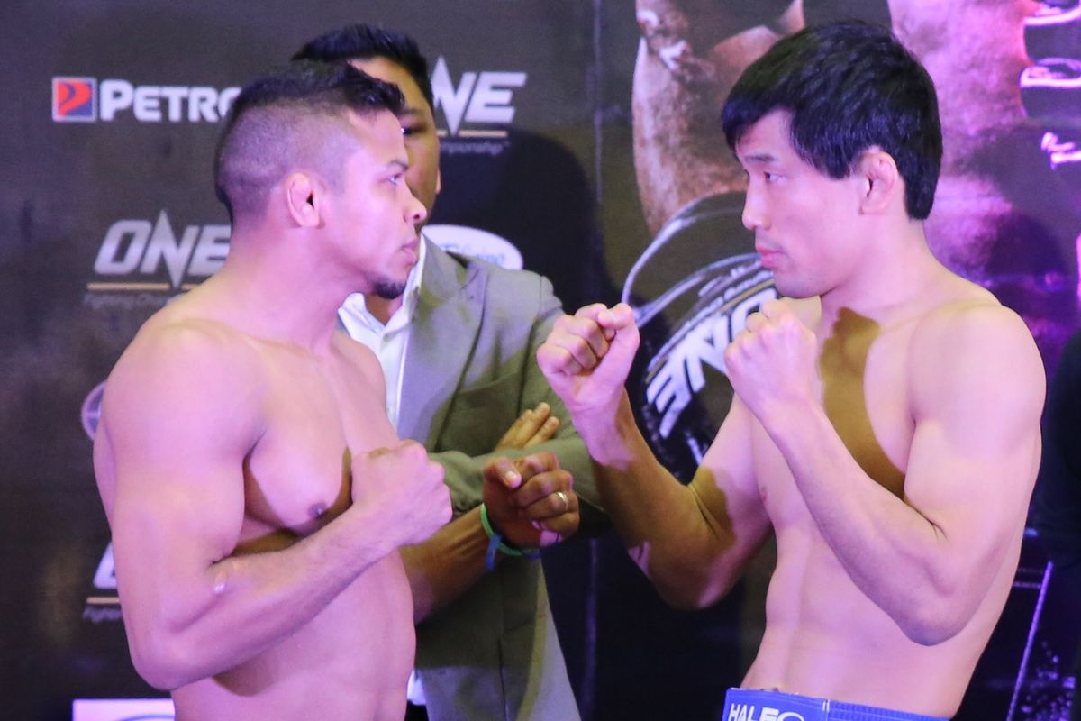 Bibiano Fernandes, left, will defend his One FC title Friday.
