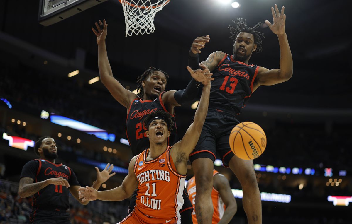 NCAA Basketball: NCAA Tournament Second Round-Houston vs Illinois