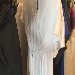Opaque white dress, $70 (was $159)
