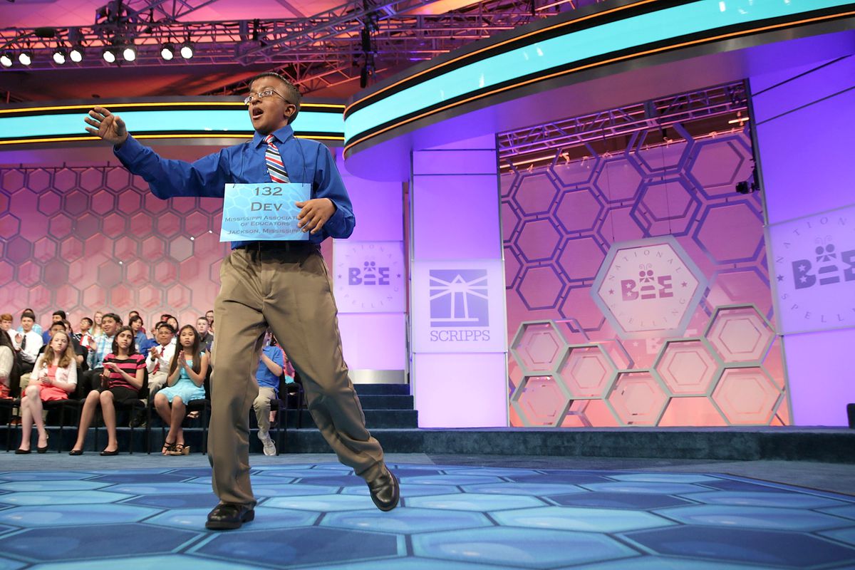 Champion Spellers Compete In Scripps National Spelling Bee