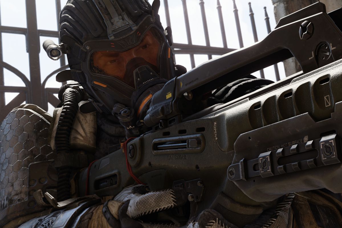 Call of Duty: Black Ops 4 - Firebreak aiming a gun