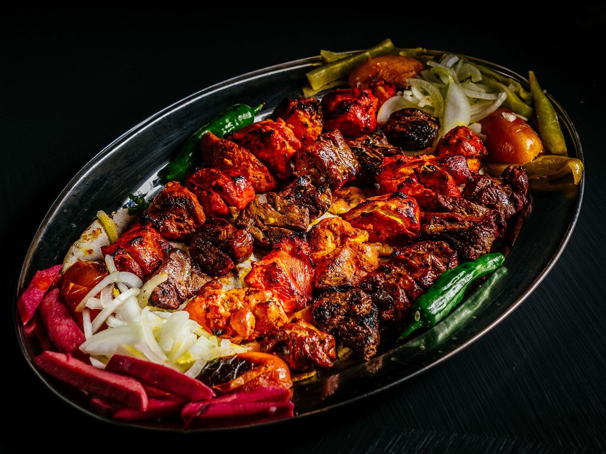 grilled meat platter