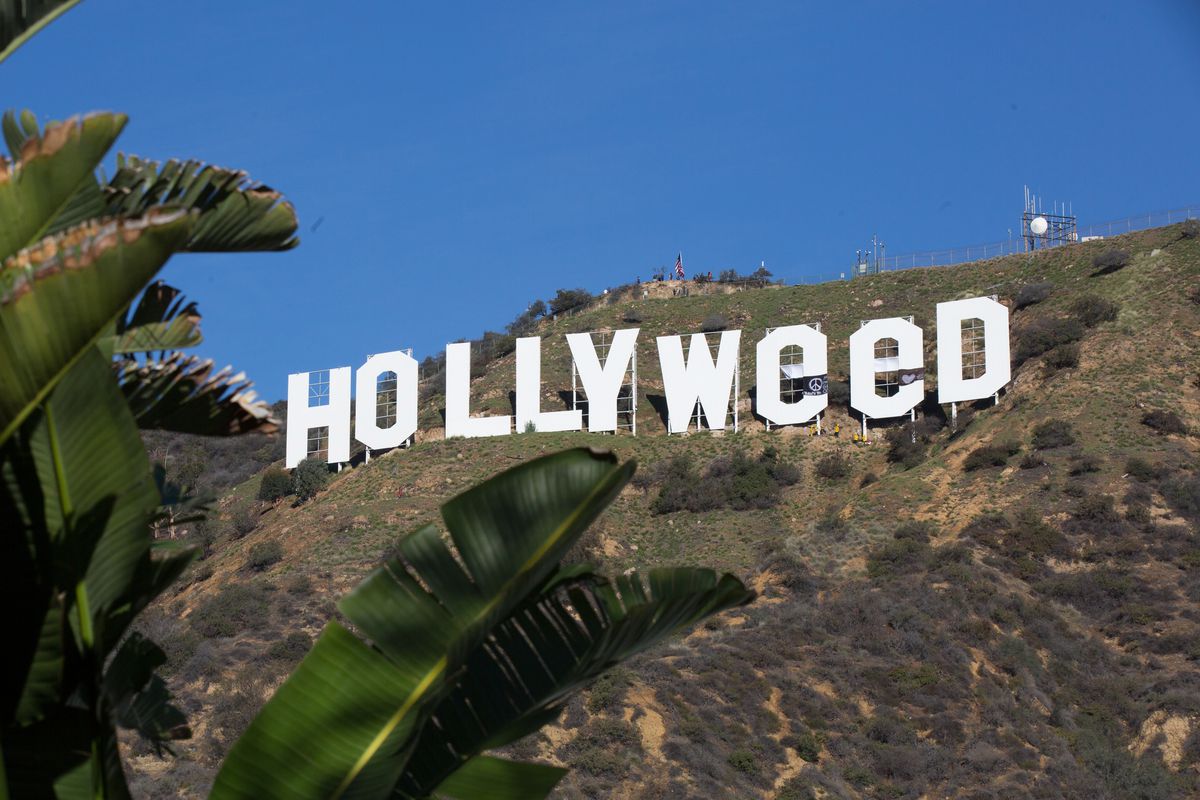 The Iconic Hollywood Sign Gets Changed To Read 'Hollyweed'