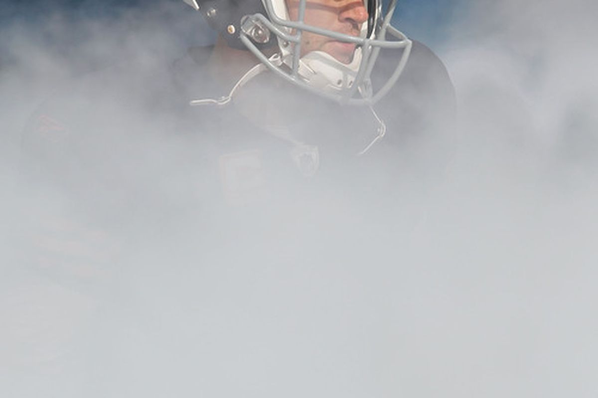 Jay Cutler or the ghost of  Sid Luckman rising from the mist?   The jury's out....