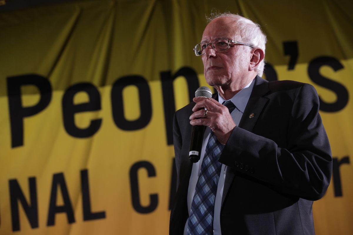 Vermont Sen. Berne Sanders was one of nine 2020 presidential candidates to speak at the Poor People’s Campaign Presidential Forum on June 17, 2019.